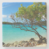 Cinnamon Bay St. John USVI Tropical Untersetzer
