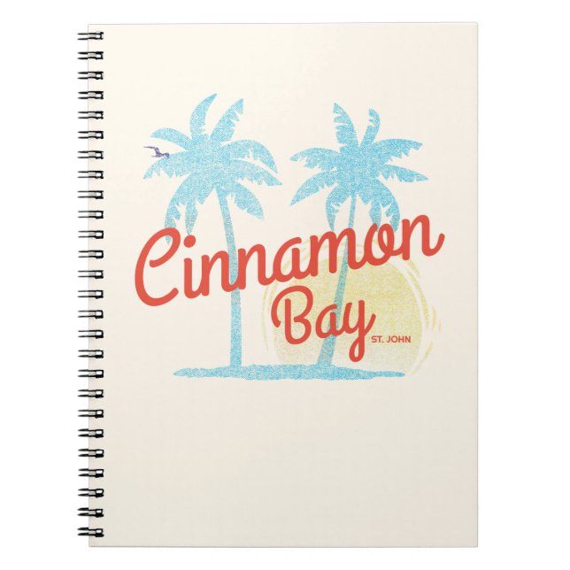 Cinnamon Bay USVI Notizblock (Vorderseite)
