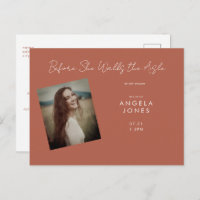 Cinnamon bevor sie Foto Brautparty geht