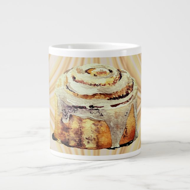 Cinnamon Bun Mornings Jumbo Tasse 20 oz (Vorderseite)