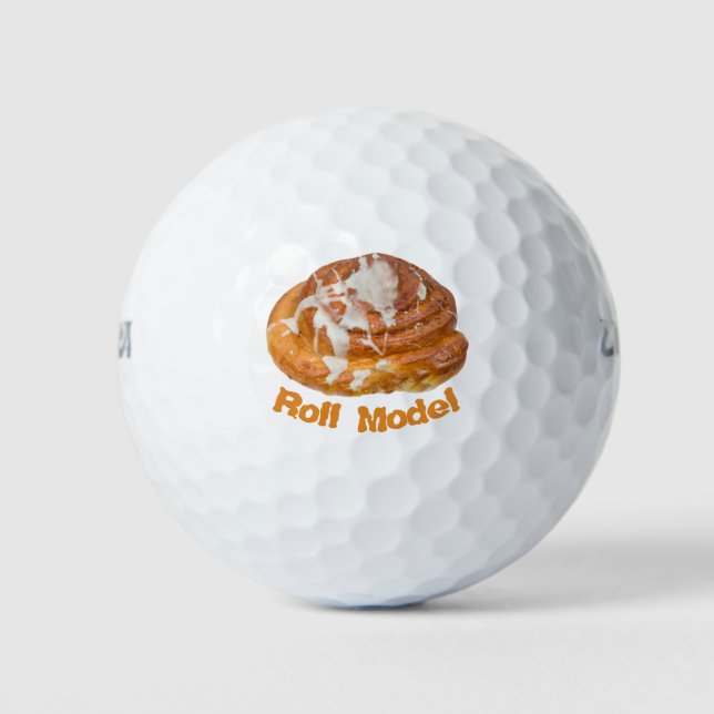 Cinnamon Bun Roll Model Golfball (Vorderseite)