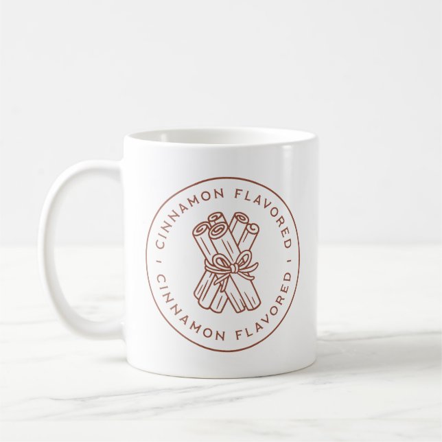 Cinnamon flavor flavoring kaffeetasse (Links)