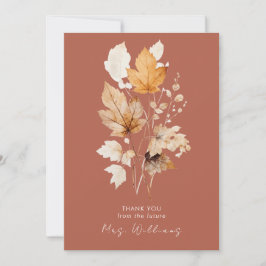 Cinnamon Herbst verlässt Brautparty Vielen Dank Einladung