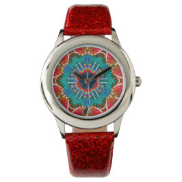 Cinnamon Kaleidoskop Armbanduhr