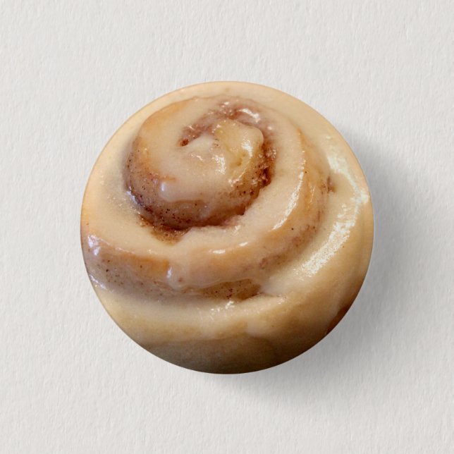Cinnamon Roll Bliss Button (Vorderseite)