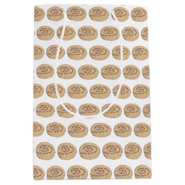 Cinnamon Roll Bun Konditorei Backwaren Bake Sale Mittlere Geschenktüte