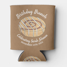 Cinnamon Roll Bun Pastry Birthday Party Brunch Dosenkühler