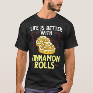Cinnamon Roll Buns Rezept Glutenfreies Keto 3 T-Shirt