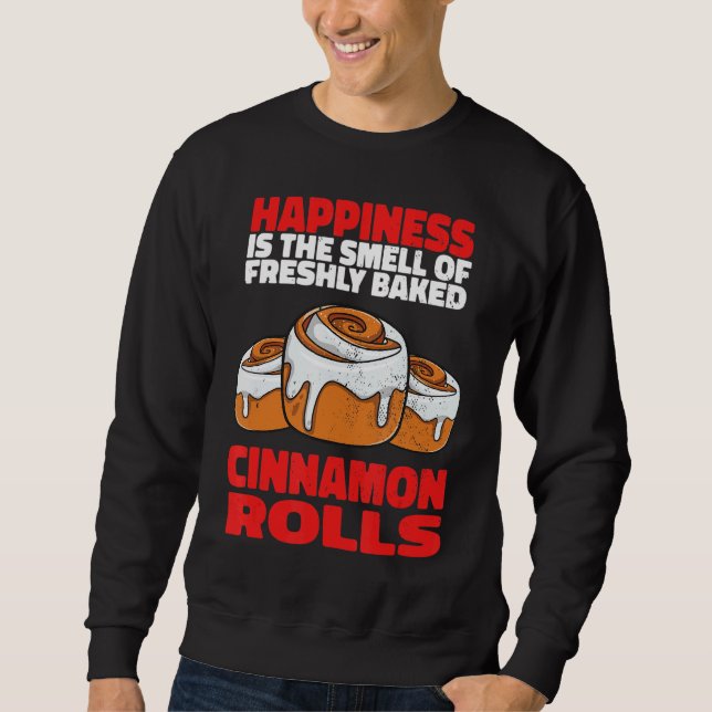 Cinnamon Roll Freshly Sweatshirt (Vorderseite)