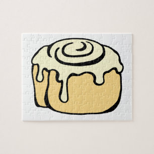Cinnamon Roll Honey Bug Cartoon Design Puzzle