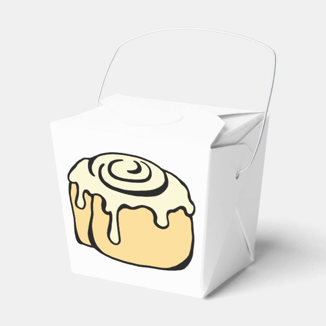 Cinnamon Roll Honey Bun Niedlicher Cartoon Design  Geschenkschachtel (Vorderseite)