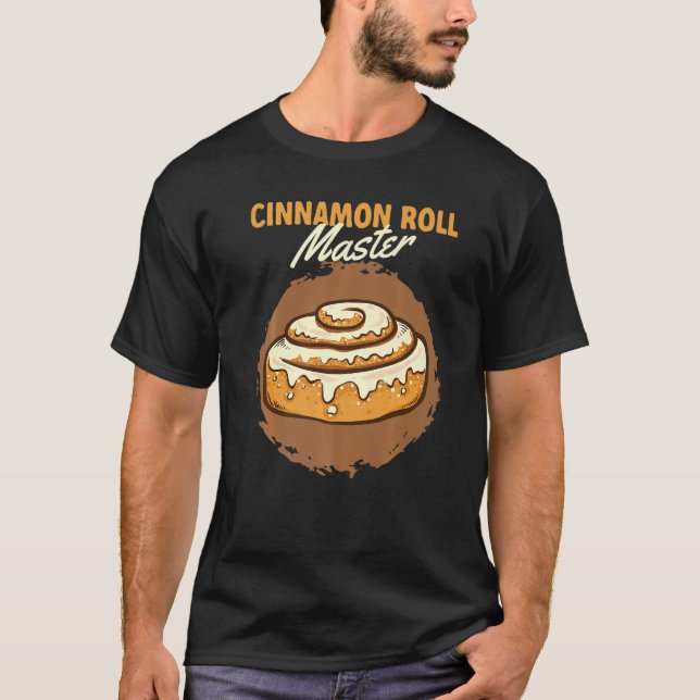Cinnamon Roll Master Cinnamon Roll Baking Premium T-Shirt (Vorderseite)