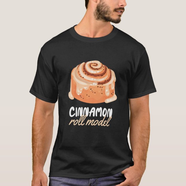 Cinnamon Roll Models Cinnamon Roll Baking Premium T-Shirt (Vorderseite)