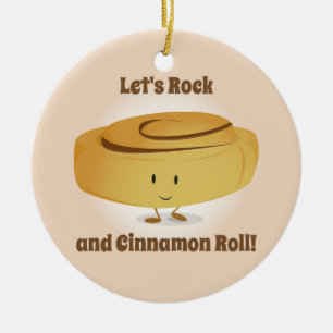 Cinnamon Roll  Ornament