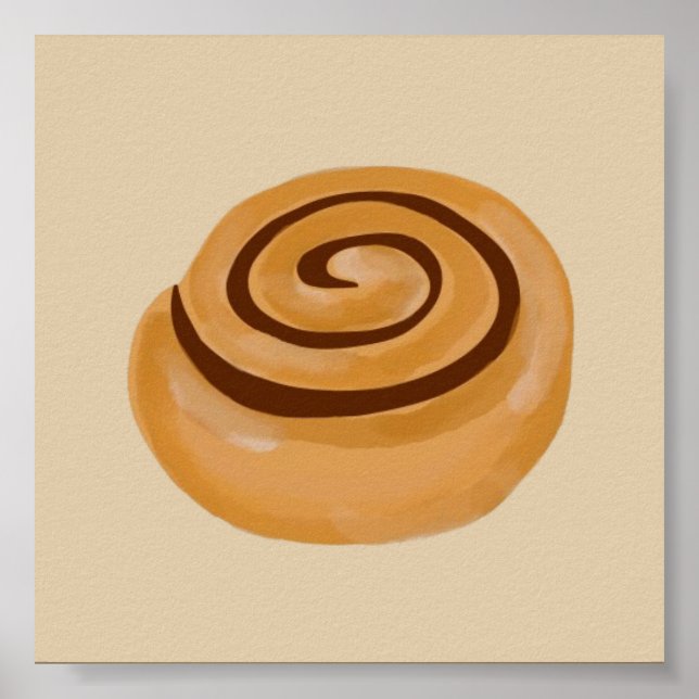 Cinnamon Roll Poster (Vorne)