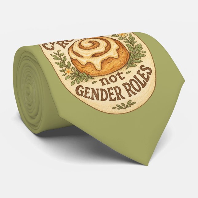 Cinnamon Rolls not Gender Roles Krawatte (Gerollt)