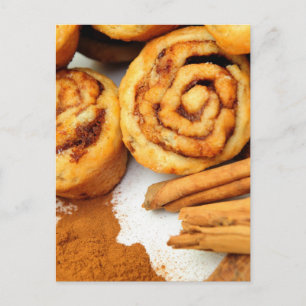 Cinnamon Rolls Postkarte