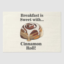 Cinnamon Rolls Sweet Bun Pastry Seidenpapier