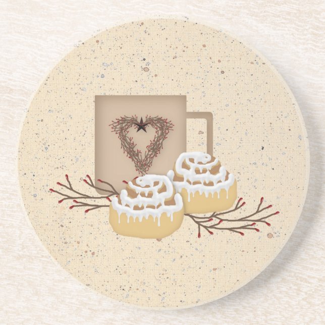 Cinnamon Rolls Untersetzer (Vorne)