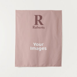 Cinnamon Rose Anfangs/Vorname/Familienname Wandteppich