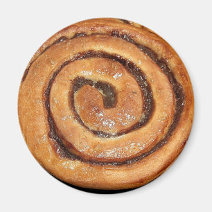 Cinnamon Snail Pastry Magnet