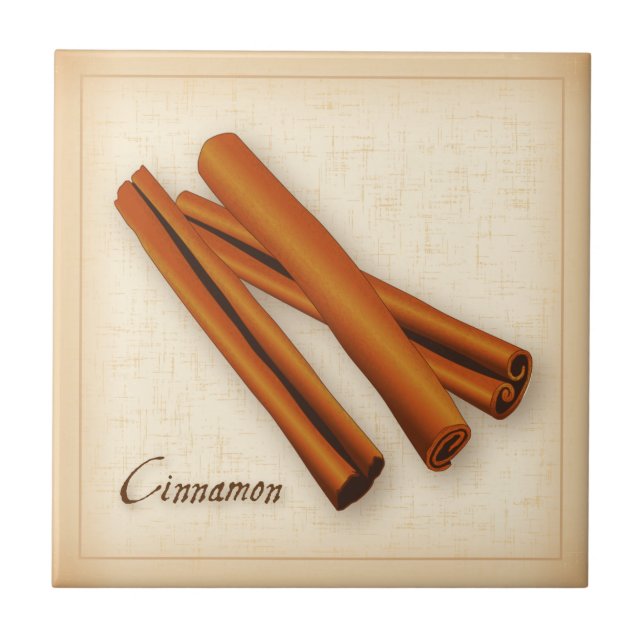 Cinnamon Spice Keramik Tile Fliese (Vorderseite)
