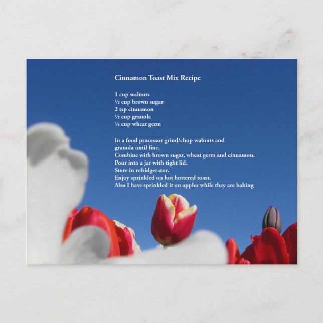 Cinnamon Toast Postkarte (Vorderseite)