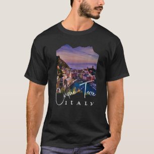 Cinque Terre bei Nacht Cinque Terre Souvenir T-Shirt