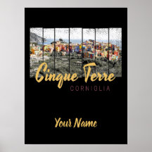 Cinque Terre Corniglio Riomaggiore Vintag