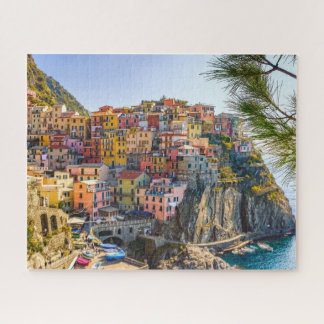 Cinque Terre, Italien Altes Dorf Gebäude Puzzle