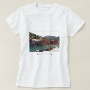 Cinque Terre Italien an der italienischen Riviera T-Shirt