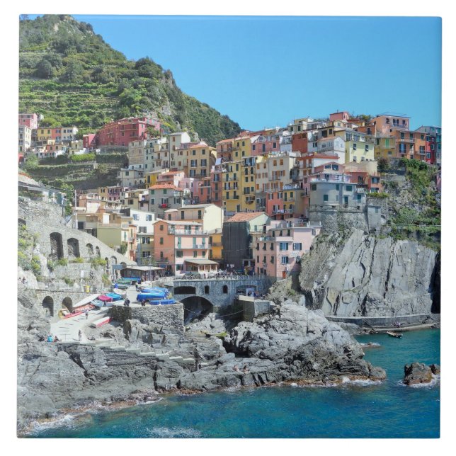 Cinque Terre, Italien Fliese (Vorderseite)