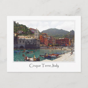 Cinque Terre Italien   Italienische Riviera Postkarte