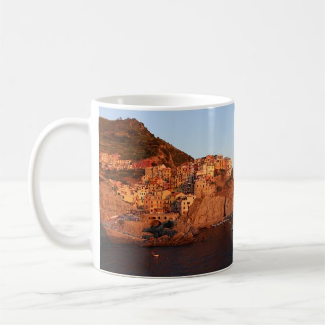 Cinque Terre, Italien Kaffeetasse (Links)