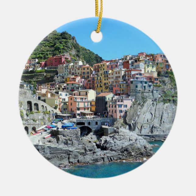 Cinque Terre, Italien Keramikornament (Vorne)