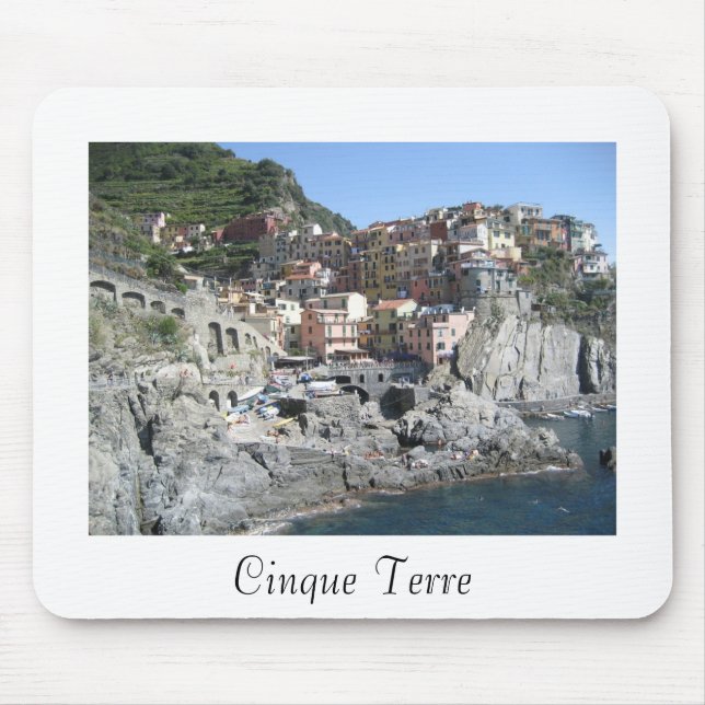 Cinque Terre, Italien Mousepad (Vorne)