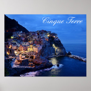 Cinque Terre Italien Poster