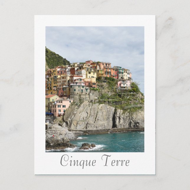 Cinque Terre, Italien Postkarte (Vorderseite)