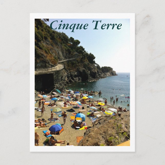 Cinque Terre, Italien Postkarte (Vorderseite)