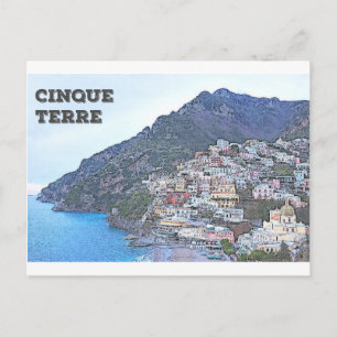 Cinque Terre, Italien Postkarte