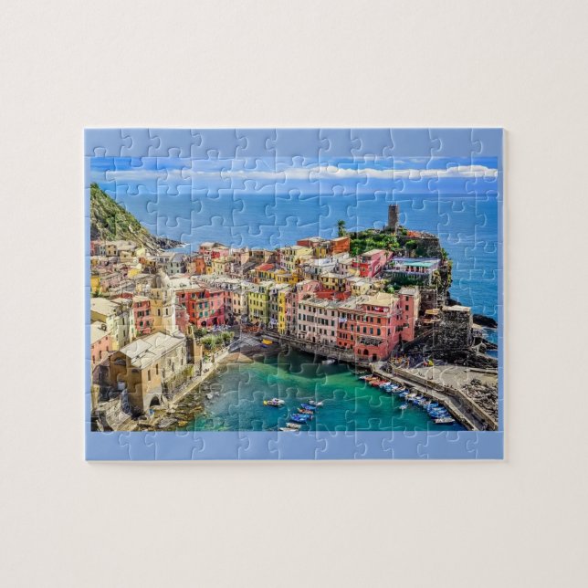 Cinque Terre, Italien Puzzle (Horizontal)