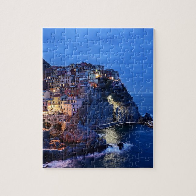 Cinque Terre, Italien Puzzle (Vertikal)