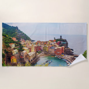 Cinque Terre Italien Strandtuch