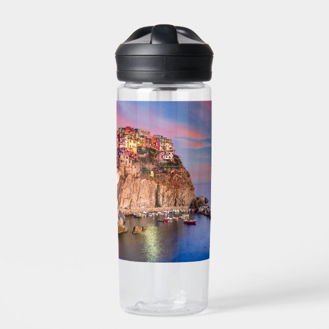 Cinque Terre Italien Trinkflasche (Vorderseite)