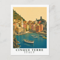 Cinque Terre Italien Vintage Reise Italienische Ri