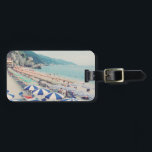 Cinque Terre Italy Fun Beach Landschaftlich Travel Gepäckanhänger<br><div class="desc">Eine schöne Landschaft mit Blick auf den herrlichen Strand,  den blauen Ozean und die Berge in Monterosso al Mare,  Cinque Terre,  Italien,  zeigt Familien,  die einen schönen Sonntag auf dem Meer genießen. Reise- und Strandfotografie.</div>