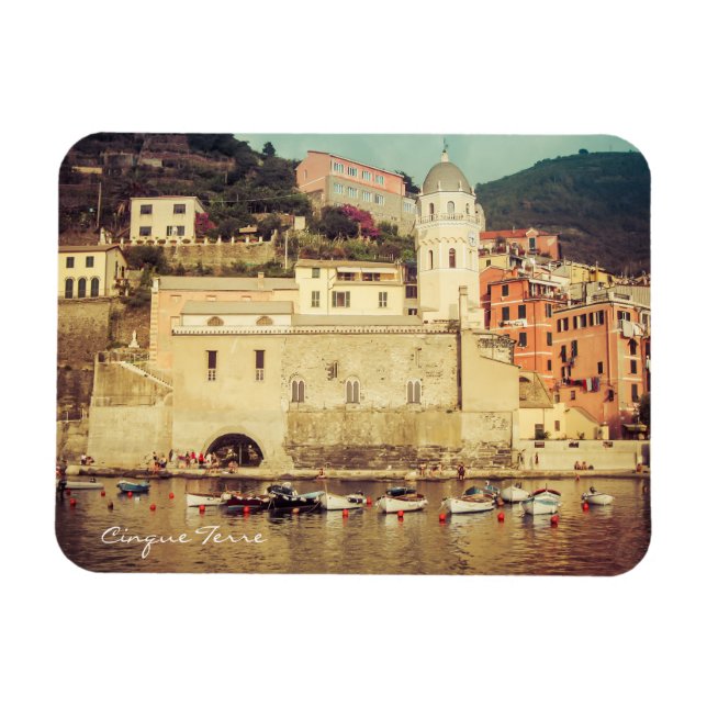 Cinque Terre Italy Magnet (Horizontal)