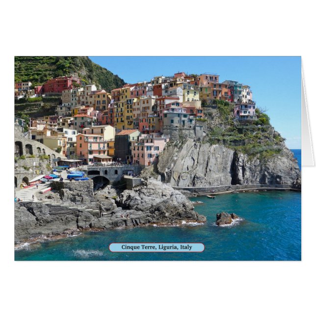 Cinque Terre, Ligurien, Italien (Vorderseite (Horizontal))