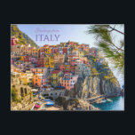 Cinque Terre Ligurien Italien Postkarte Landschaft<br><div class="desc">Landschaftliche Postkarte mit der wunderschönen Cinque,  Terre in Ligurien,  Italien an der Küste des Westerns.</div>