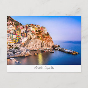 Cinque Terre Postcard Postkarte